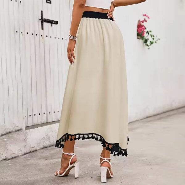 Ladies Woven Romantic Skirt